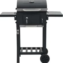 vidaXL - Barbecue - Zwart - Staal Online