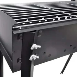 vidaXL - Barbecue - Zwart - Staal New