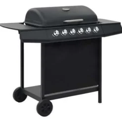 vidaXL - Barbecue - Zwart - Staal Online