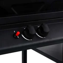 vidaXL - Barbecue - Zwart - Staal Outlet