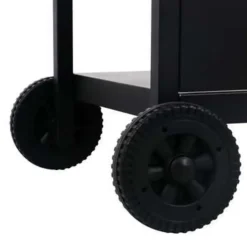 vidaXL - Barbecue - Zwart - Staal Outlet