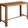 vidaXL - Bartafel - Bruin - Hout - 150 x 70 x 105 cm Best