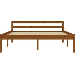 vidaXL - Bed frame - Honingbruin - Massief grenenhout - 120x200 cm Best