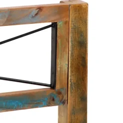 vidaXL - Bed frame - Multikleur - Massief gerecycled hout - 180x200 cm Outlet