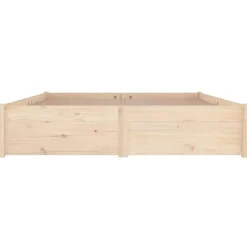vidaXL - Bed frame met lades - Naturel - Massief grenenhout - 160x200 cm Hot