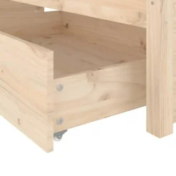 vidaXL - Bed frame zonder matras met lades - Naturel - Grenenhout - 120x200 cm Best