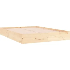 vidaXL - Bed frame zonder matras - Massief hout - 120x200 cm Clearance