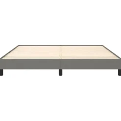 vidaXL - Bed frame zonder matras - Donkergrijs - Stof - 160x200 cm Sale