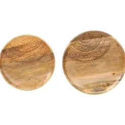 vidaXL - Bijzettafel - Bruin - Hout Sale