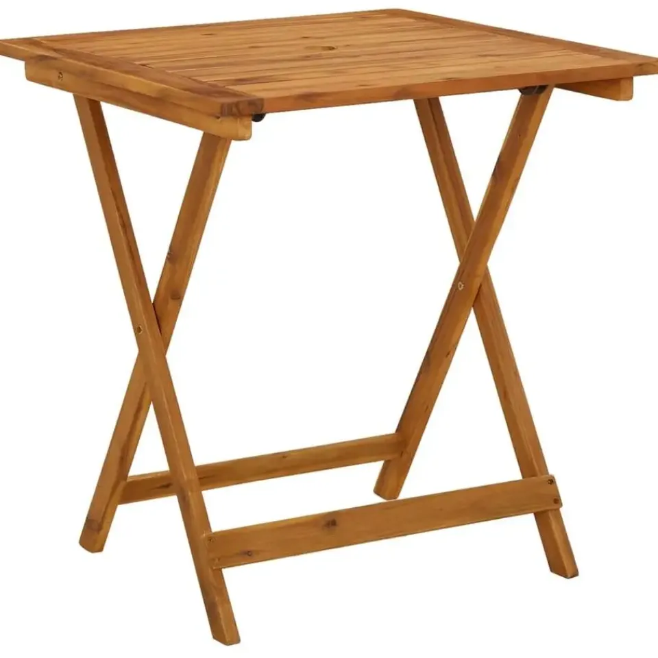 vidaXL - Bistroset - Bruin - Acaciahout - 3 stuks Clearance