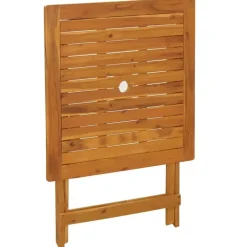 vidaXL - Bistroset - Bruin - Acaciahout - 3 stuks Clearance