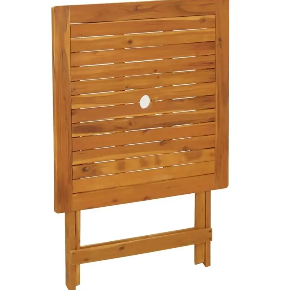 vidaXL - Bistroset - Bruin - Acaciahout - 3 stuks Clearance