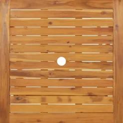 vidaXL - Bistroset - Bruin - Acaciahout - 3 stuks Clearance