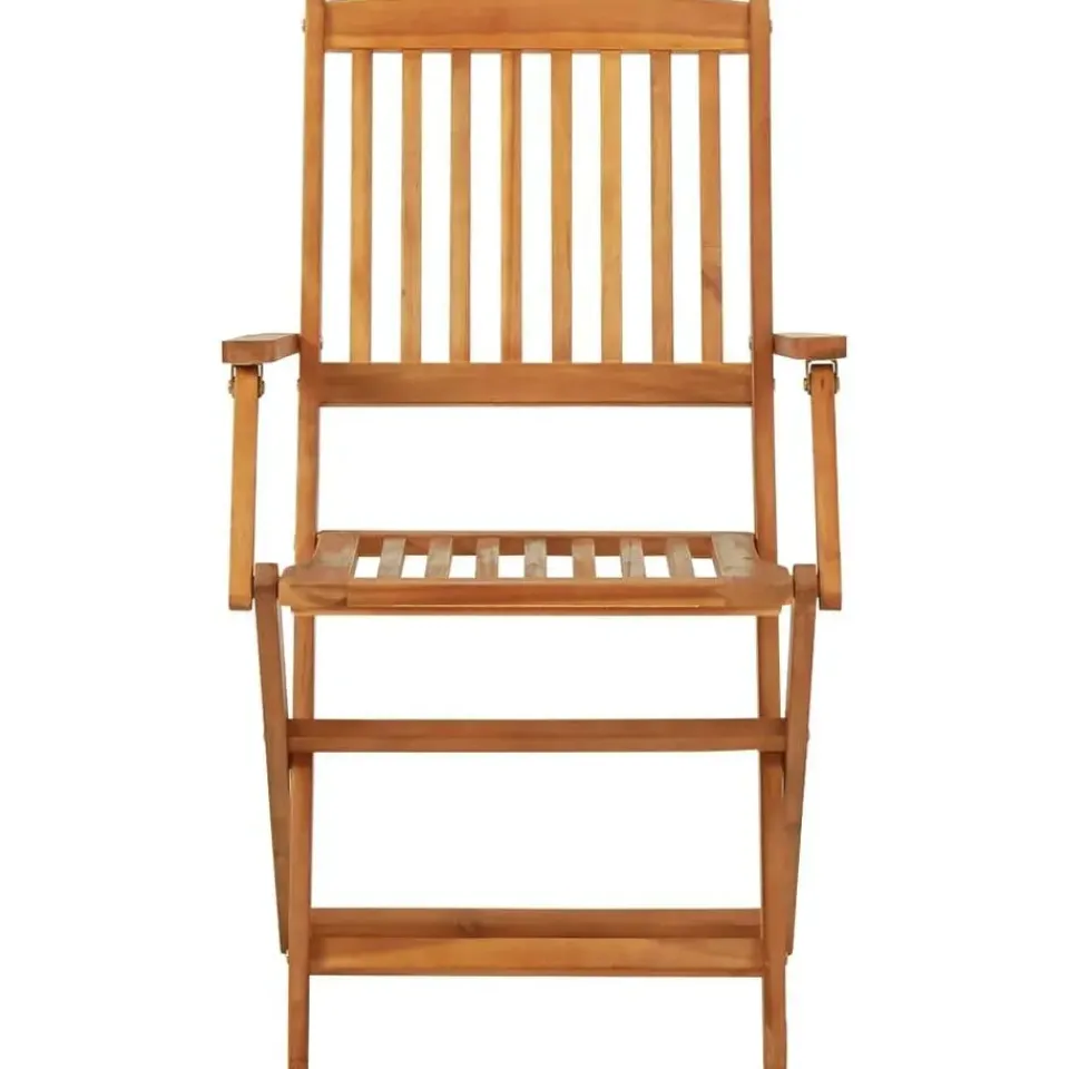 vidaXL - Bistroset - Bruin - Acaciahout - 3 stuks Clearance