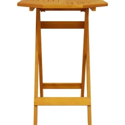 vidaXL - Bistroset - Bruin - Acaciahout - 60 cm - 3 stuks New