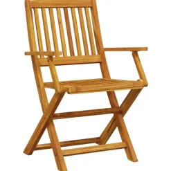 vidaXL - Bistroset - Bruin - Acaciahout - 60 cm - 3 stuks New