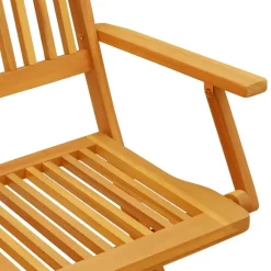 vidaXL - Bistroset - Bruin - Acaciahout - 60 cm - 3 stuks New