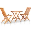 vidaXL - Bistroset - Bruin - Hout Sale