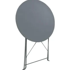 vidaXL - Bistroset - Grijs - Staal - 3 stuks Hot