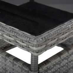 vidaXL - Bistroset - Grijs - Poly rattan Sale