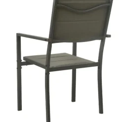 vidaXL - Bistroset - Zwart - Staal Outlet