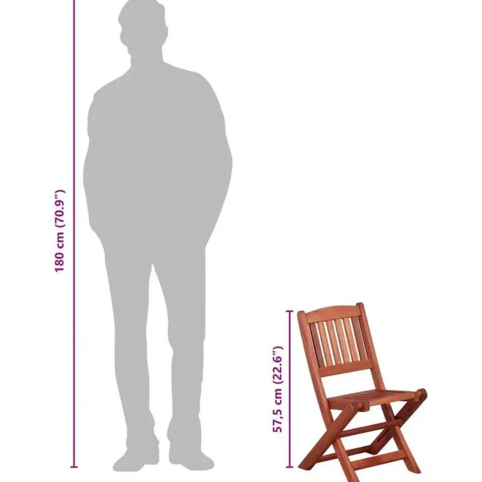 vidaXL - Bistroset voor kinderen - Bruin - Hout - 3 stuks Discount