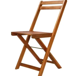 vidaXL - Bistrostoel - Bruin - Hout - 2 stuks Best