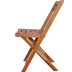 vidaXL - Bistrostoel - Bruin - Hout - 2 stuks Best