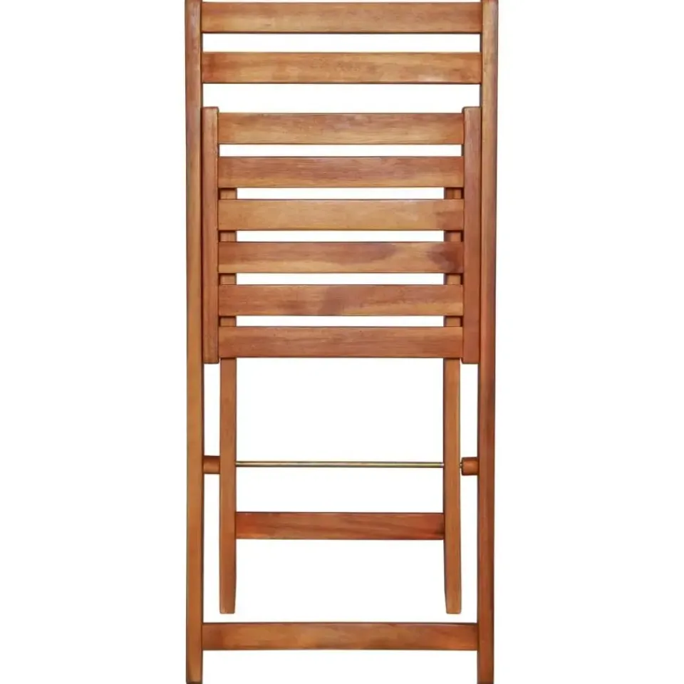 vidaXL - Bistrostoel - Bruin - Hout - 2 stuks Best