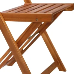 vidaXL - Bistrostoel - Bruin - Hout - 2 stuks Best