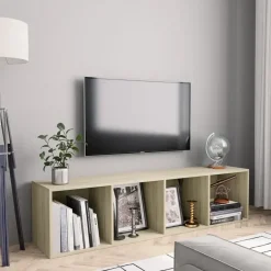 vidaXL - Boekenkast - Bruin - Bewerkt hout Online