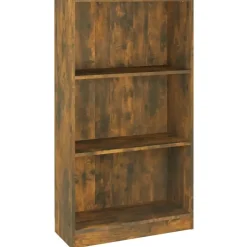 vidaXL - Boekenkast - Bruin - Bewerkt hout - 60 x 24 x 109 cm Best