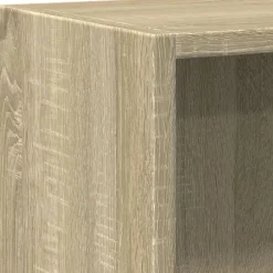 vidaXL - Boekenkast - Bruin - Bewerkt hout Clearance