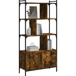 vidaXL - Boekenkast - Bruin - Bewerkt hout Best