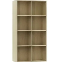 vidaXL - Boekenkast - Bruin - Bewerkt hout Best