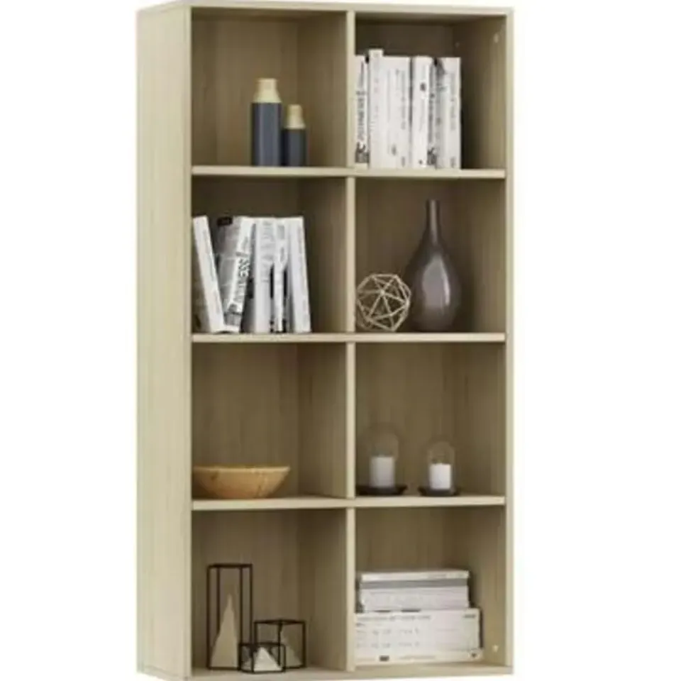 vidaXL - Boekenkast - Bruin - Bewerkt hout Best