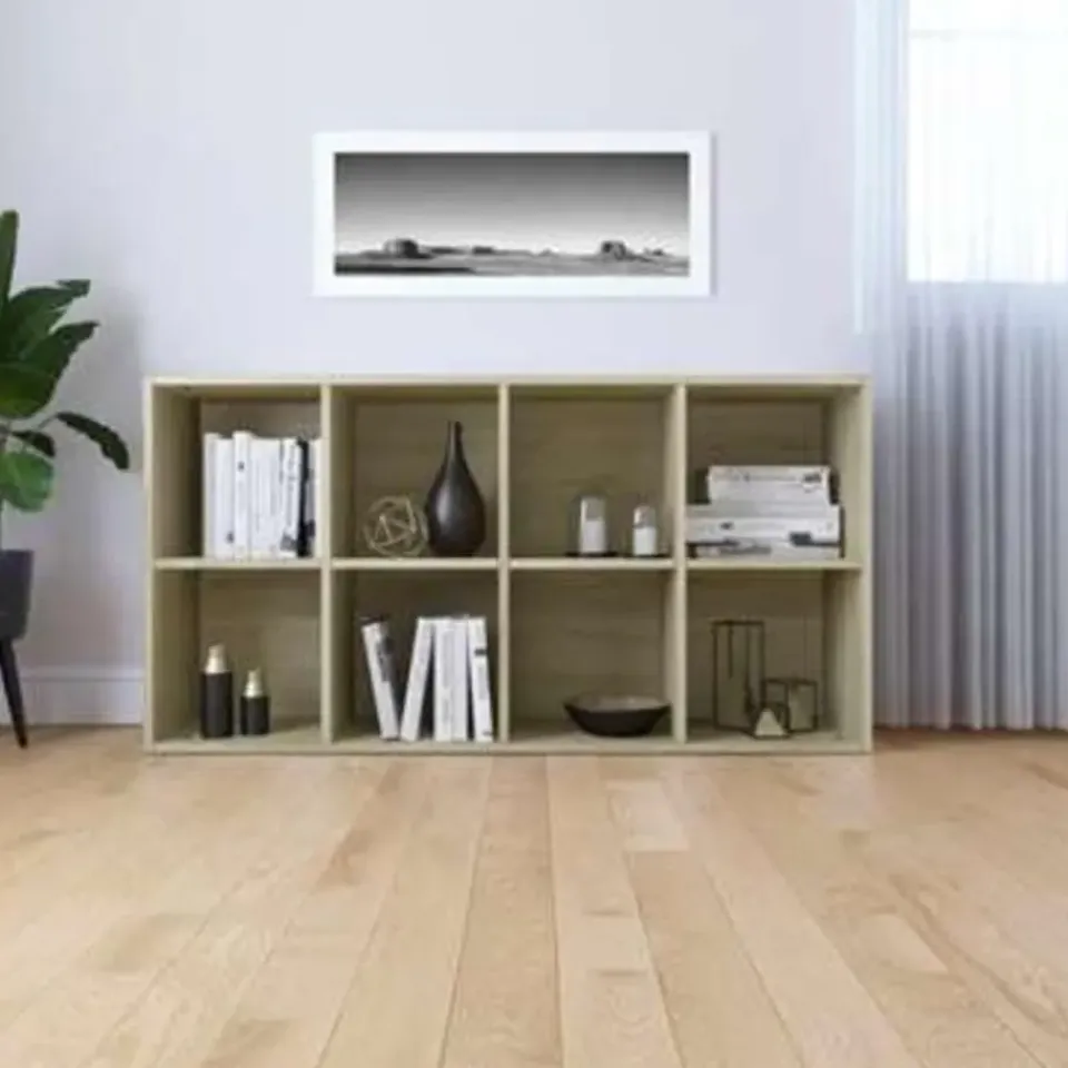 vidaXL - Boekenkast - Bruin - Bewerkt hout Best