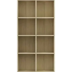 vidaXL - Boekenkast - Bruin - Bewerkt hout Best