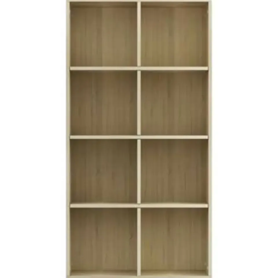 vidaXL - Boekenkast - Bruin - Bewerkt hout Best