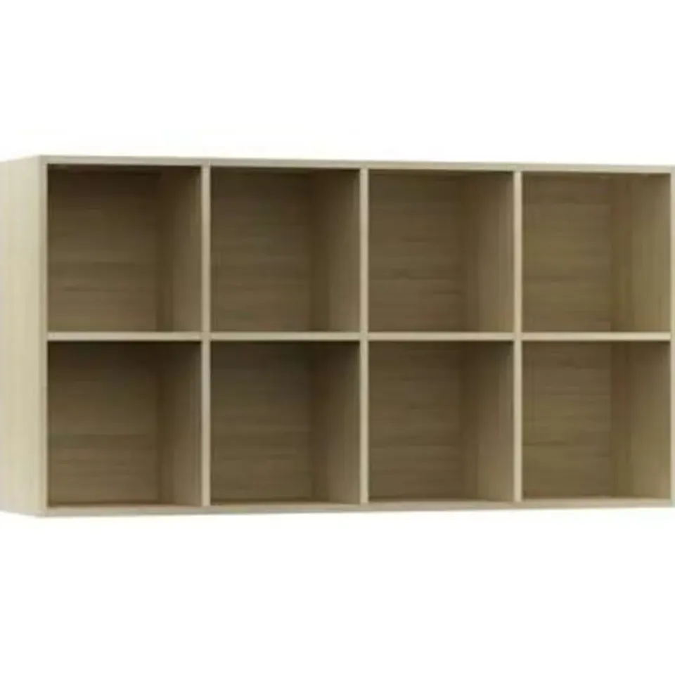 vidaXL - Boekenkast - Bruin - Bewerkt hout Best