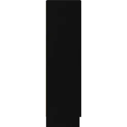 vidaXL - Boekenkast - Zwart - Bewerkt hout Best