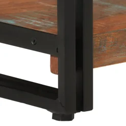 vidaXL - Boekenkast 3-laags - Multikleur - Gerecycled hout - 77 x 30 x 80 cm Discount