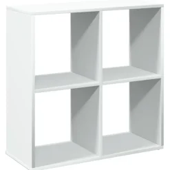 vidaXL - Boekenkast met 4 open vakken voor woonkamers - Wit -69.5x29x69.5 cm Best