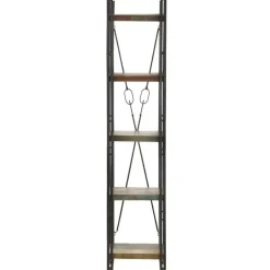 vidaXL - Boekenkast met 5 schappen - Multikleur - Hout - 40 x 30 x 180 cm Sale