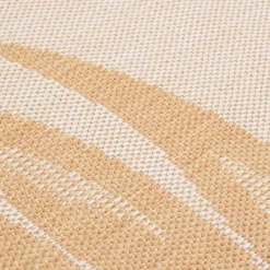 vidaXL - Buitenkleed - Geel - Kunststof - 100 x 200 cm New