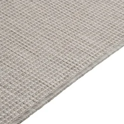 vidaXL - Buitenkleed - Grijs - Kunststof Hot