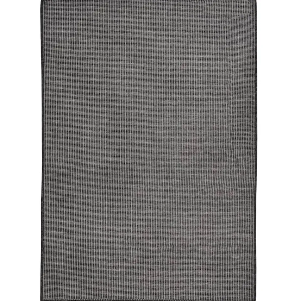 vidaXL - Buitenkleed - Grijs - Kunststof - 140 x 200 cm Hot
