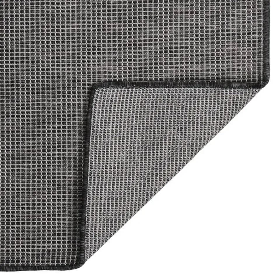 vidaXL - Buitenkleed - Grijs - Kunststof - 140 x 200 cm Hot