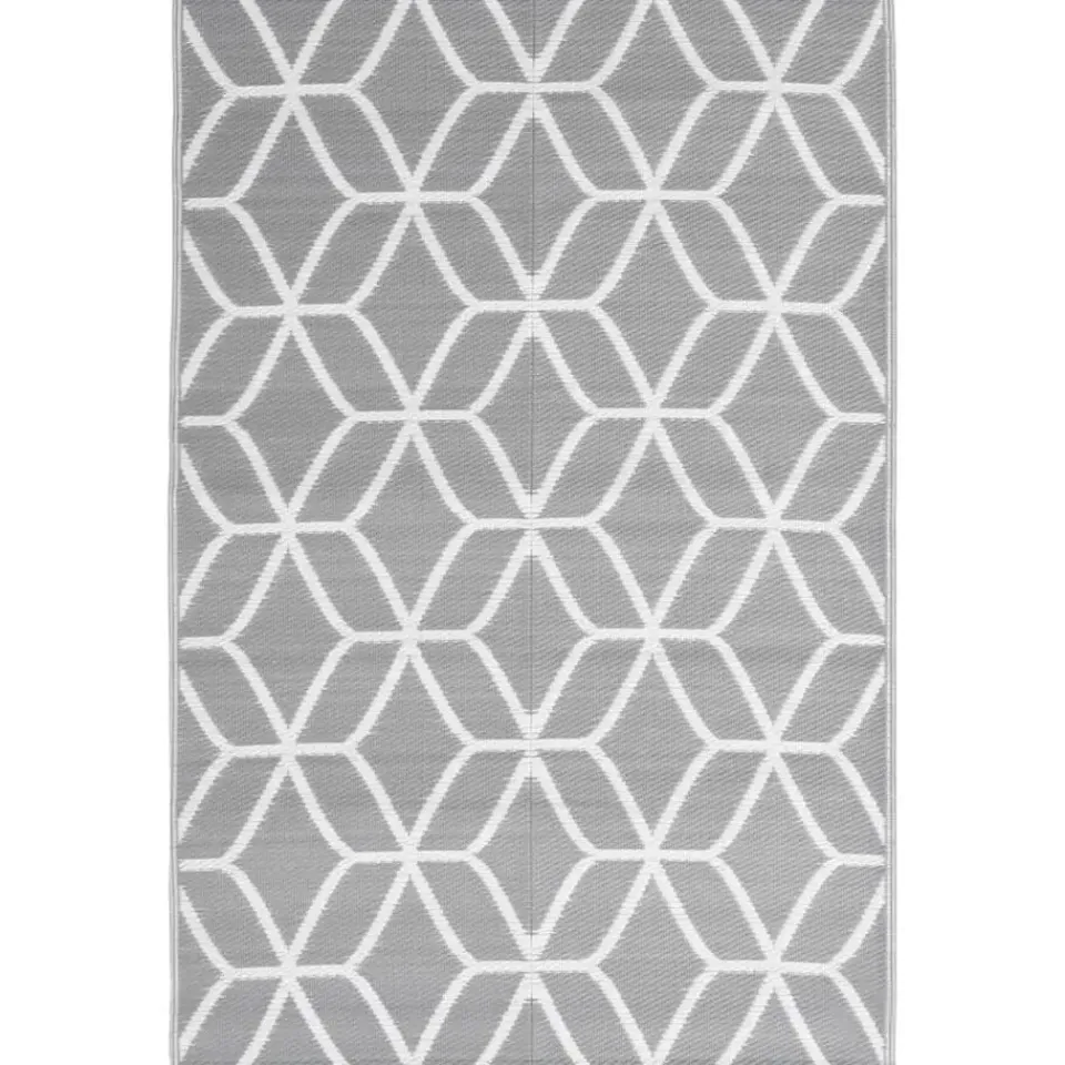 vidaXL - Buitenkleed - Grijs - Polypropyleen - 140 x 200 cm Discount