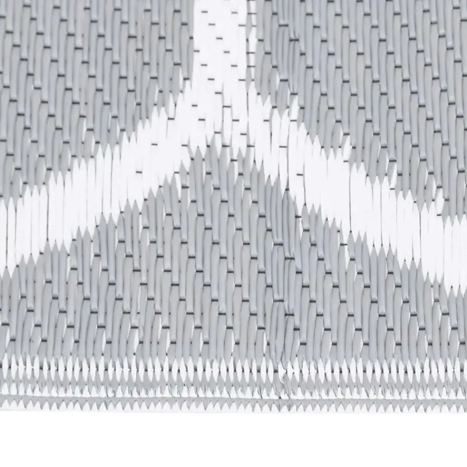 vidaXL - Buitenkleed - Grijs - Polypropyleen - 140 x 200 cm Discount